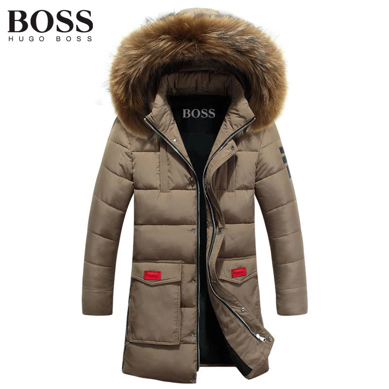 Men's winter warm and airy parka