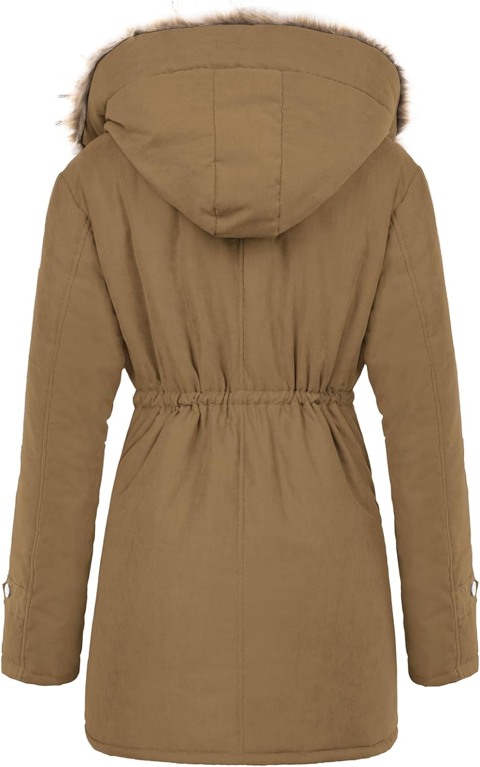 Winter Wool Women's Parka Jacket