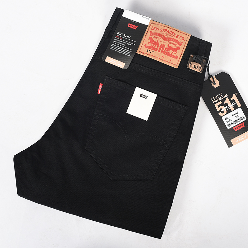 Super niska zniżka: kup 1 otrzymaj 1 gratis = 2 sztuki! stylowe nowe męskie dżinsy z prostymi nogawkami