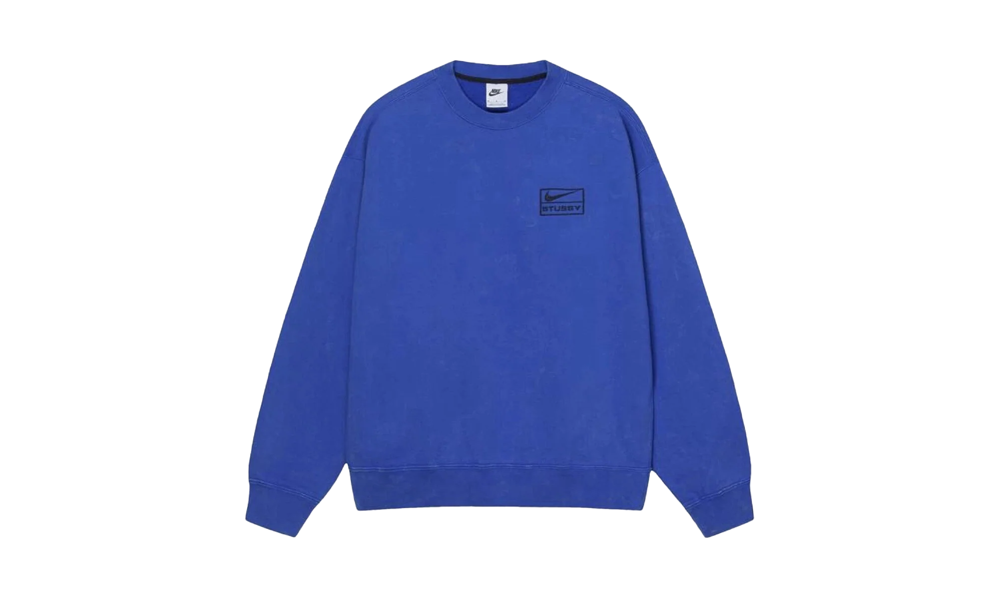 ACID WASH CREW FLEECE 