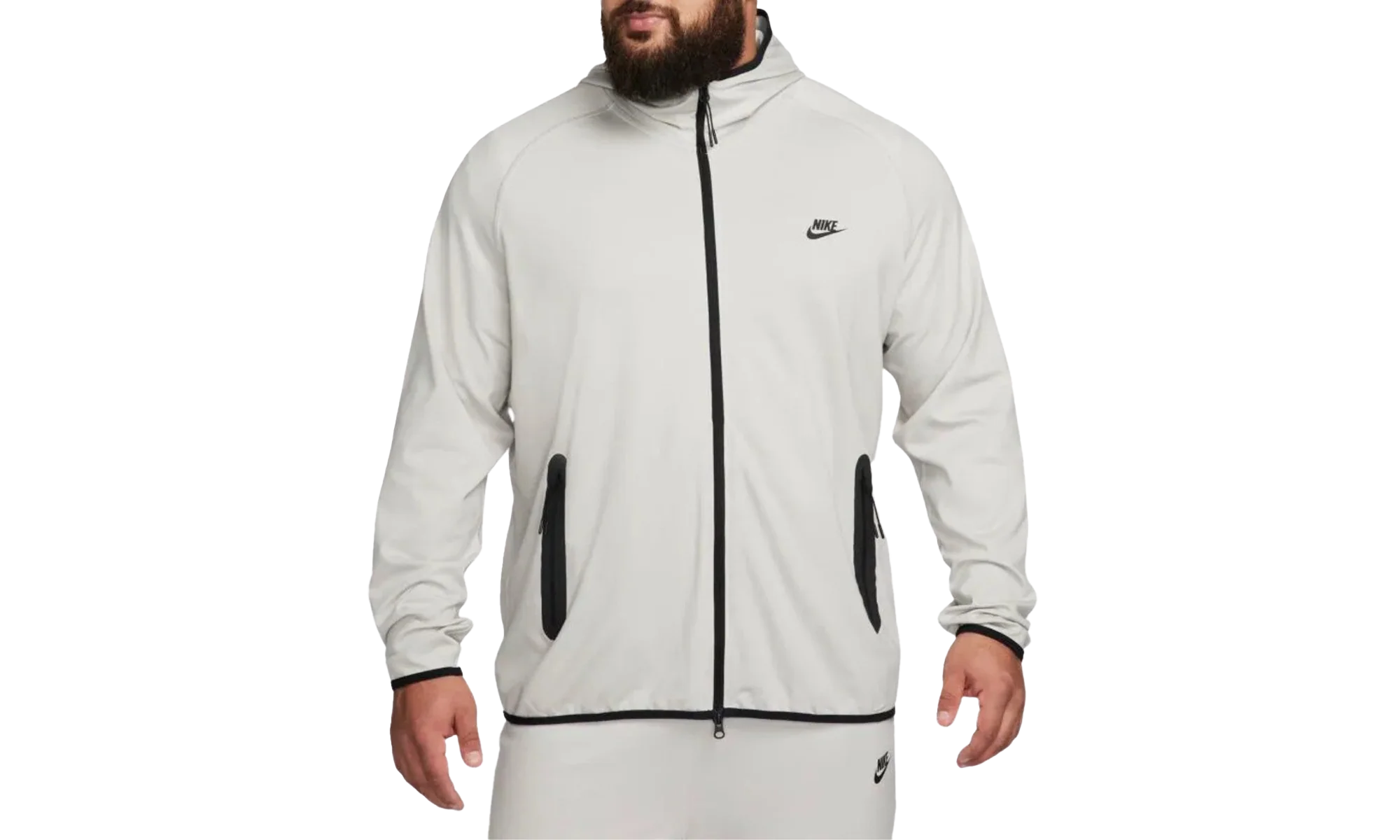 Tech Men's Lightweight Knit Full-zip Hoodie 