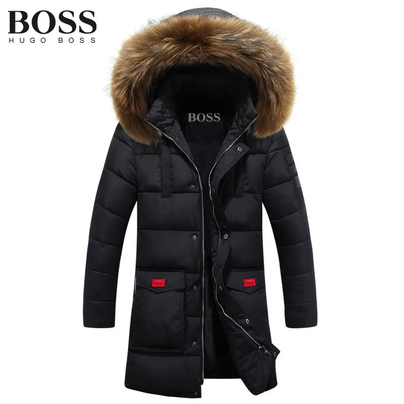 Men's winter warm and airy parka