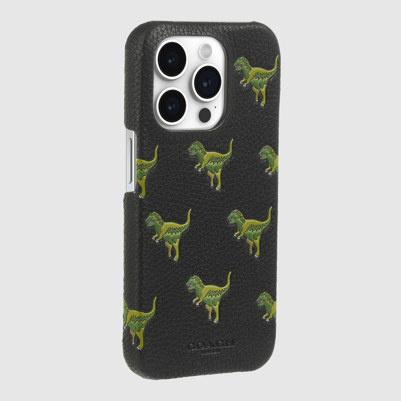 Coach Leather Slim Wrap Signature Repeat Rexy – iP 15 Pro