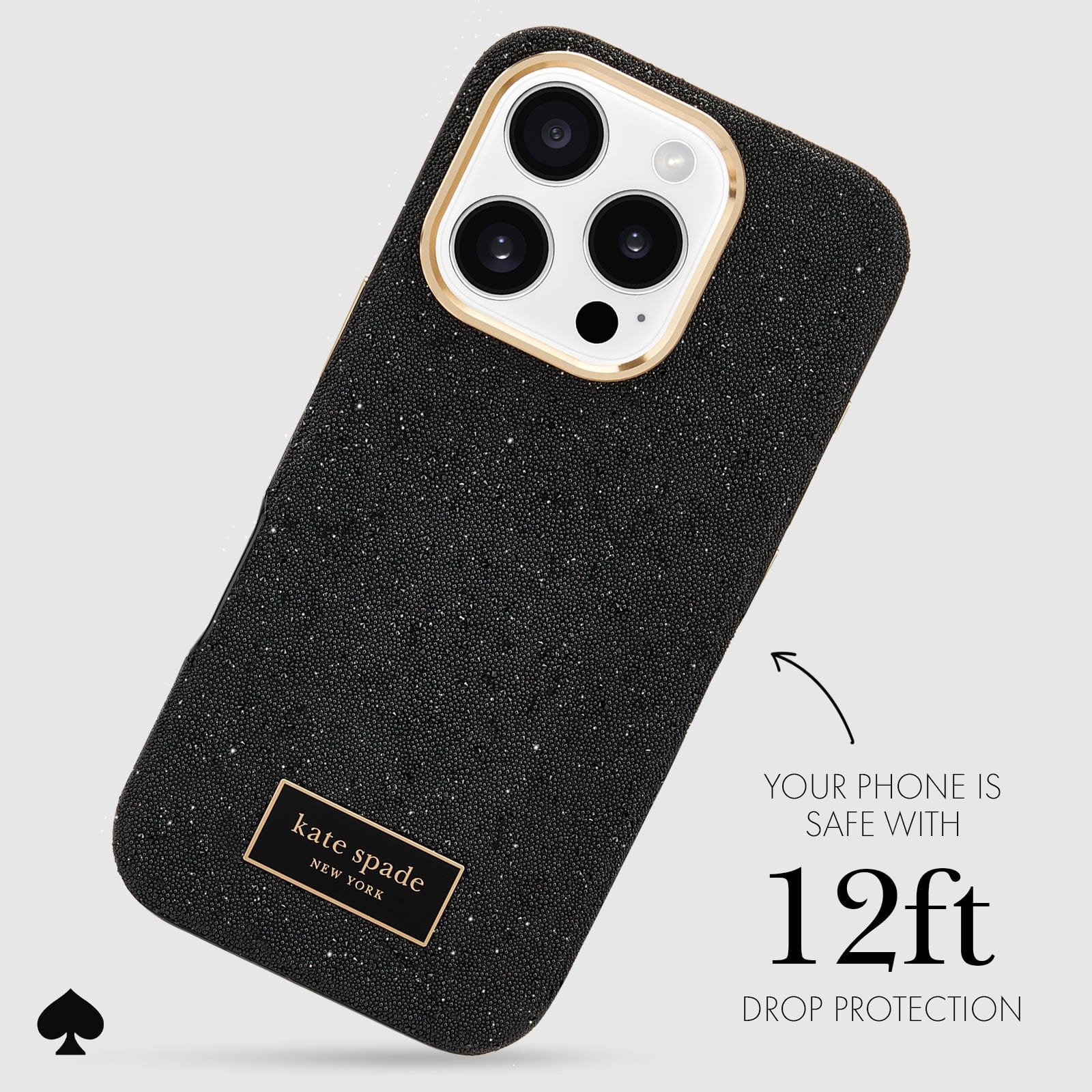 kate spade new york Crystal Pavé MagSafe – iP 16 Pro