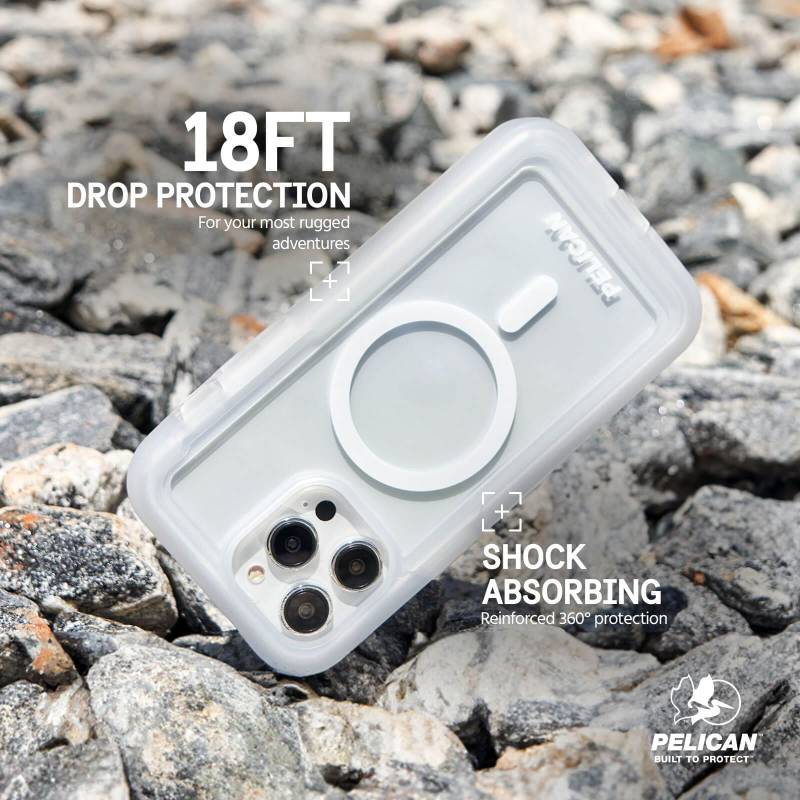 Pelican Voyager Clear MagSafe – iP 15 Pro