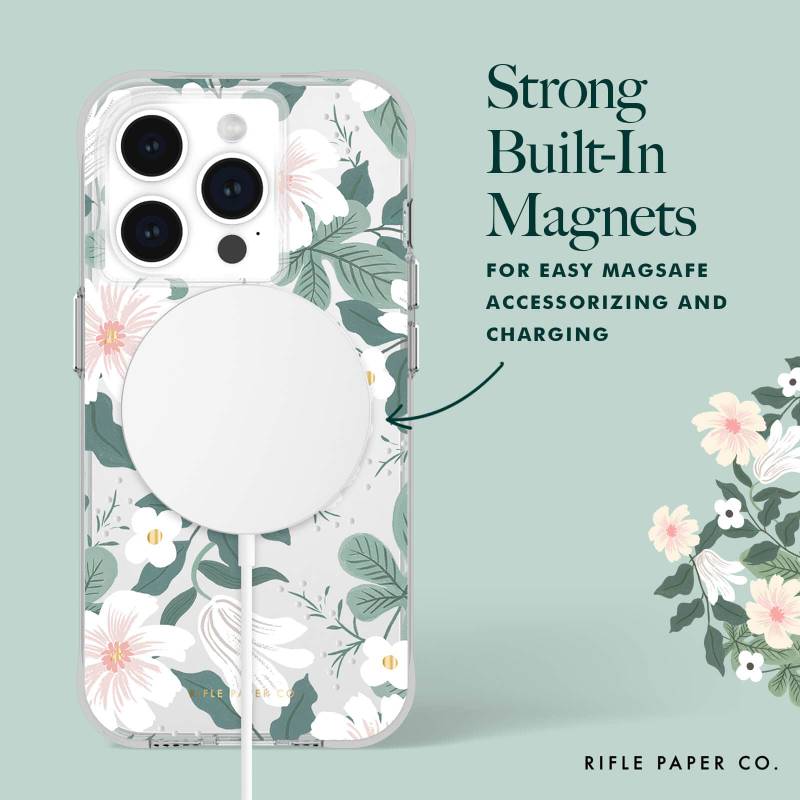 Rifle Paper Co. Willow MagSafe – iP 15 Pro