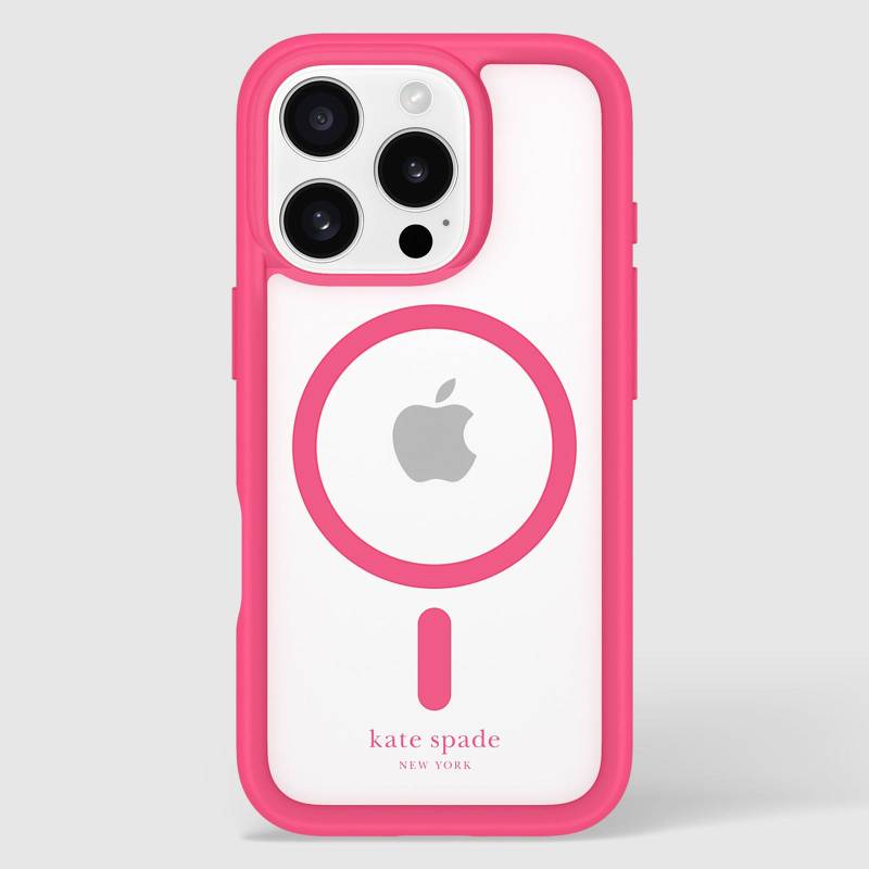 kate spade new york Ultra Protective Pom Pom Pink MagSafe – iP 16 Pro