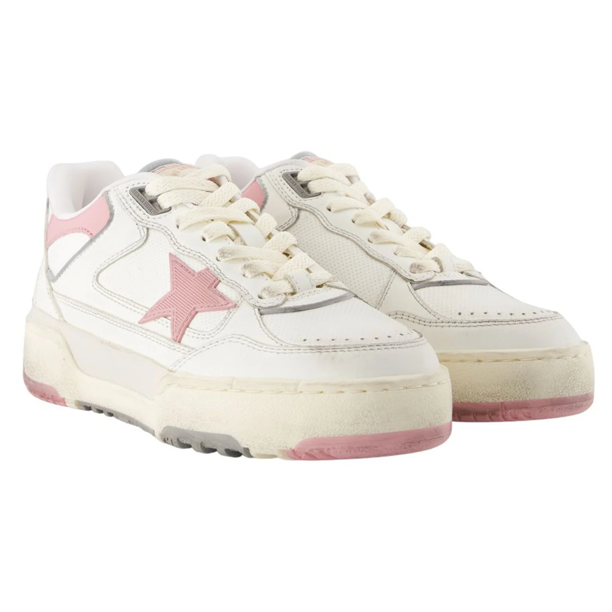 Forty2 Sneakers - Golden Goose Deluxe Brand - Leather - White