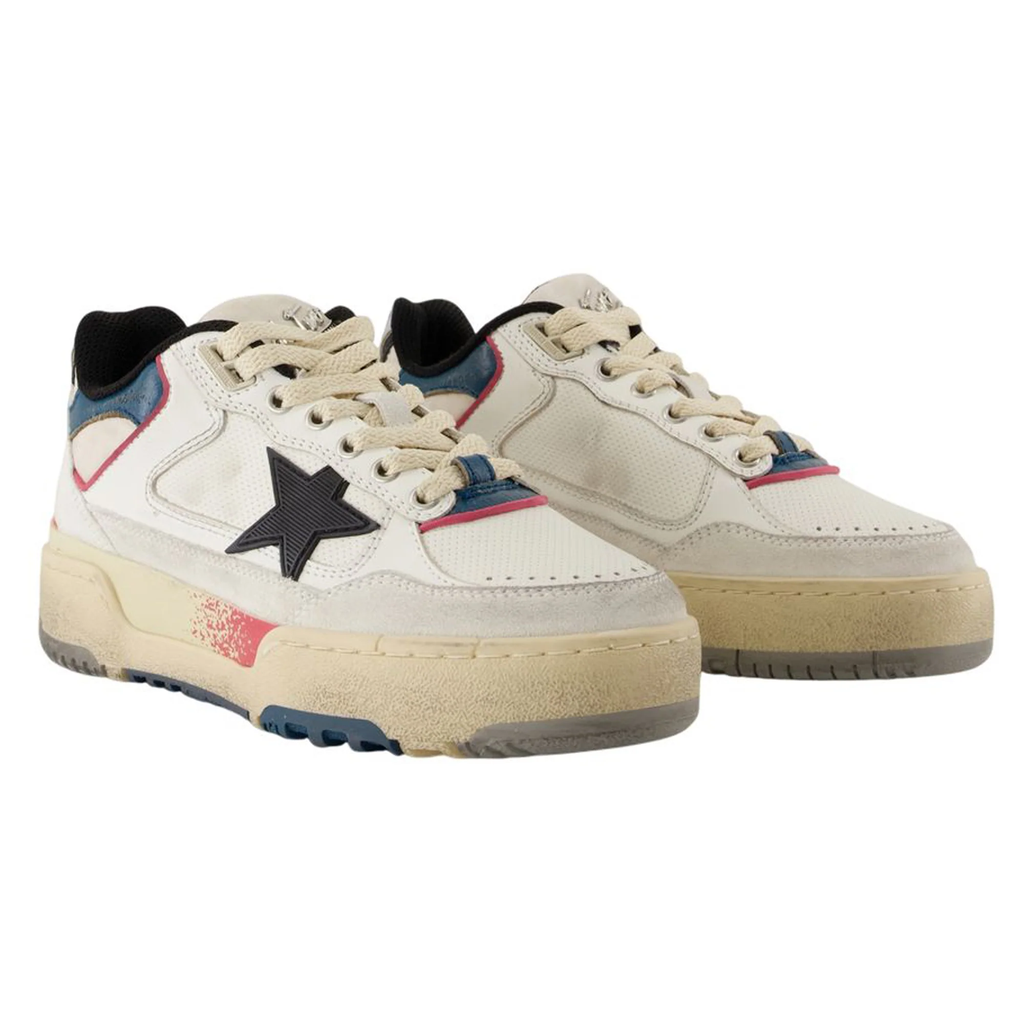 Forty Two Sneakers - Golden Goose Deluxe Brand - Leather - White