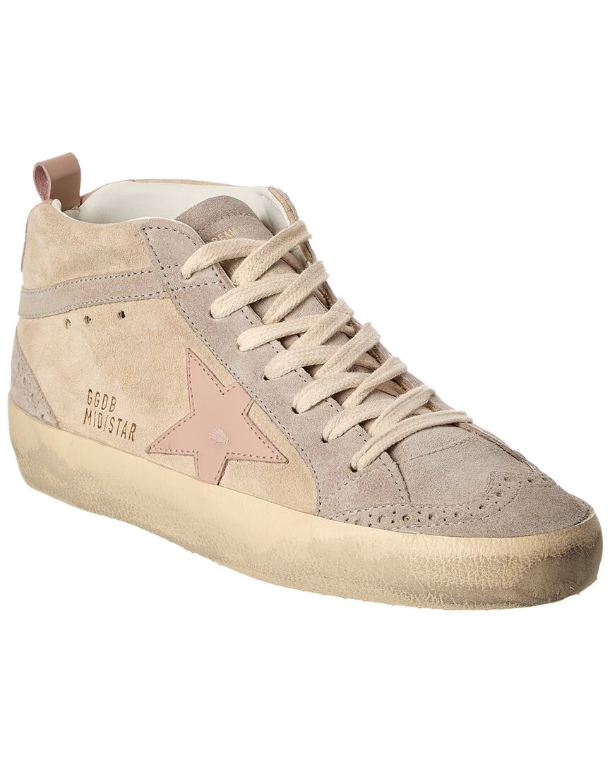 Golden Goose Mid Star Suede Sneaker