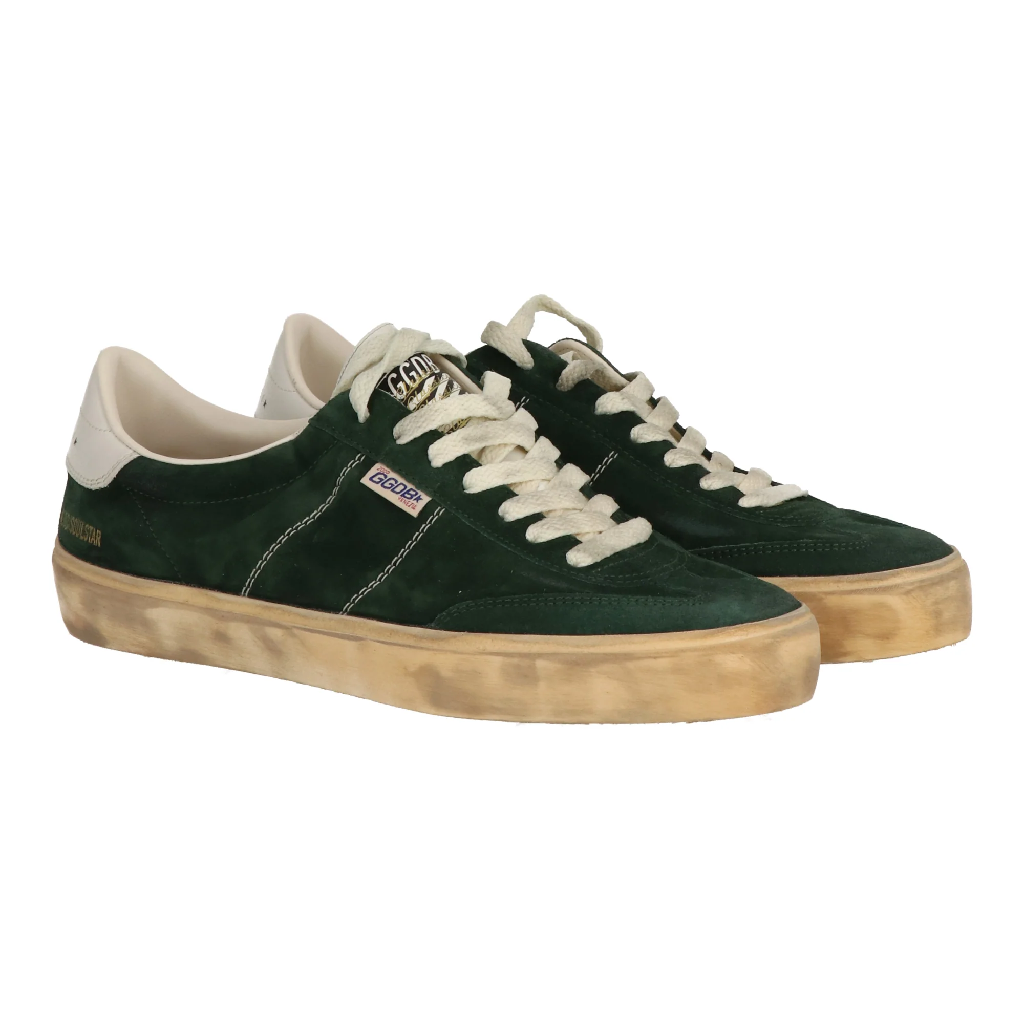 Golden Goose Mens Green Sneaker