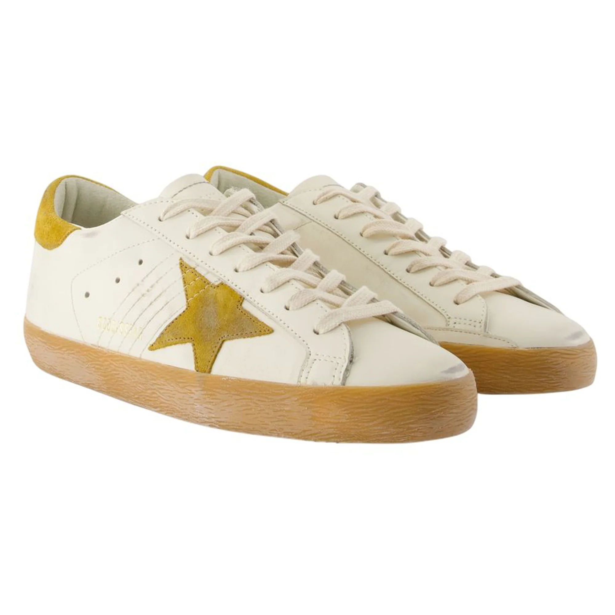 Super Star Sneakers - Golden Goose Deluxe Brand - Leather - White
