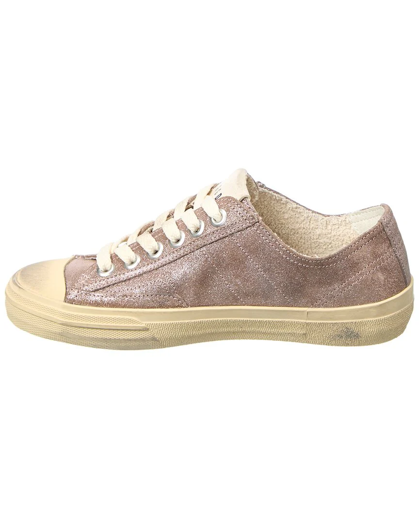 Golden Goose V-Star 2 Laminated Suede Sneaker
