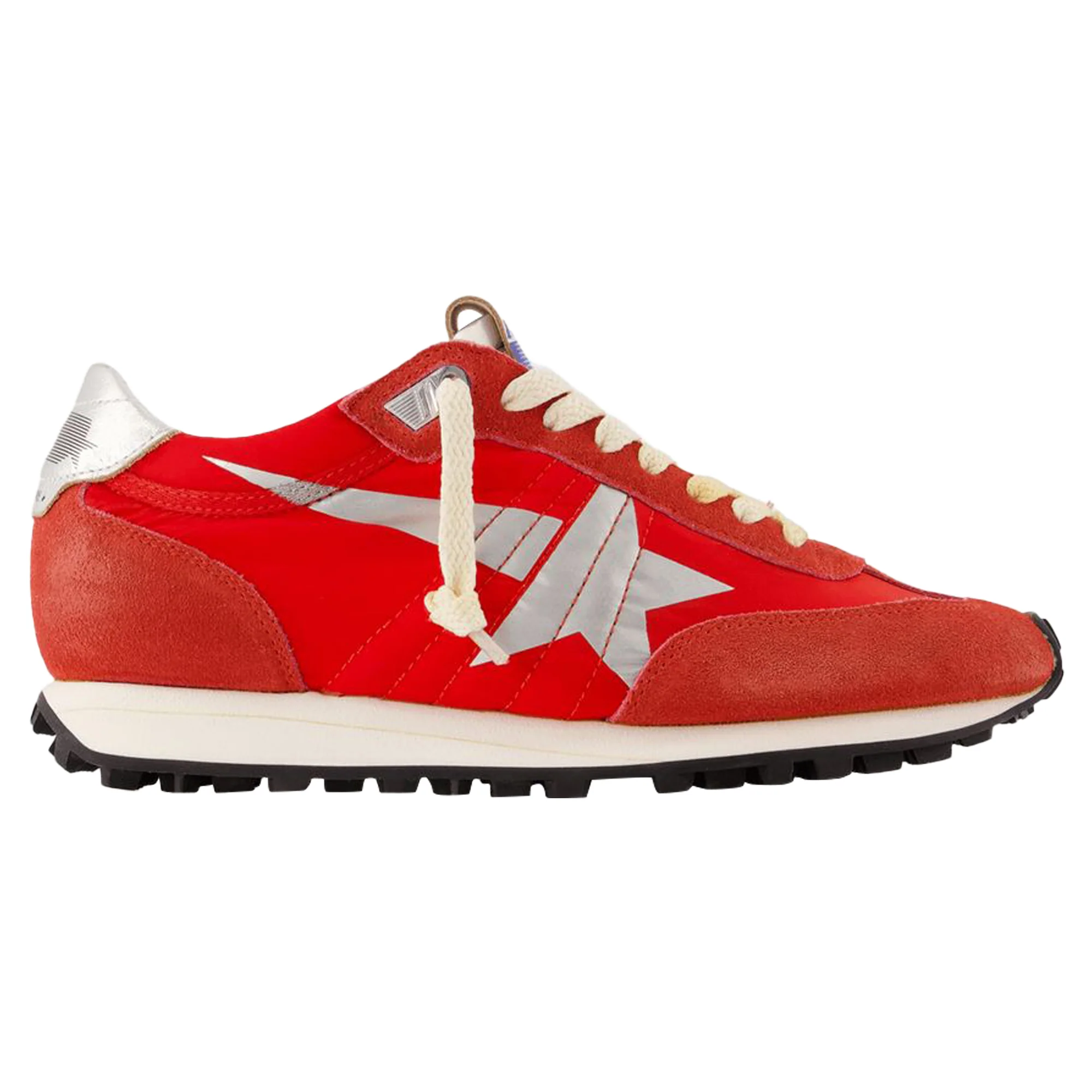 Running Marathon Sneakers - Golden Goose Deluxe Brand - Leather - Red