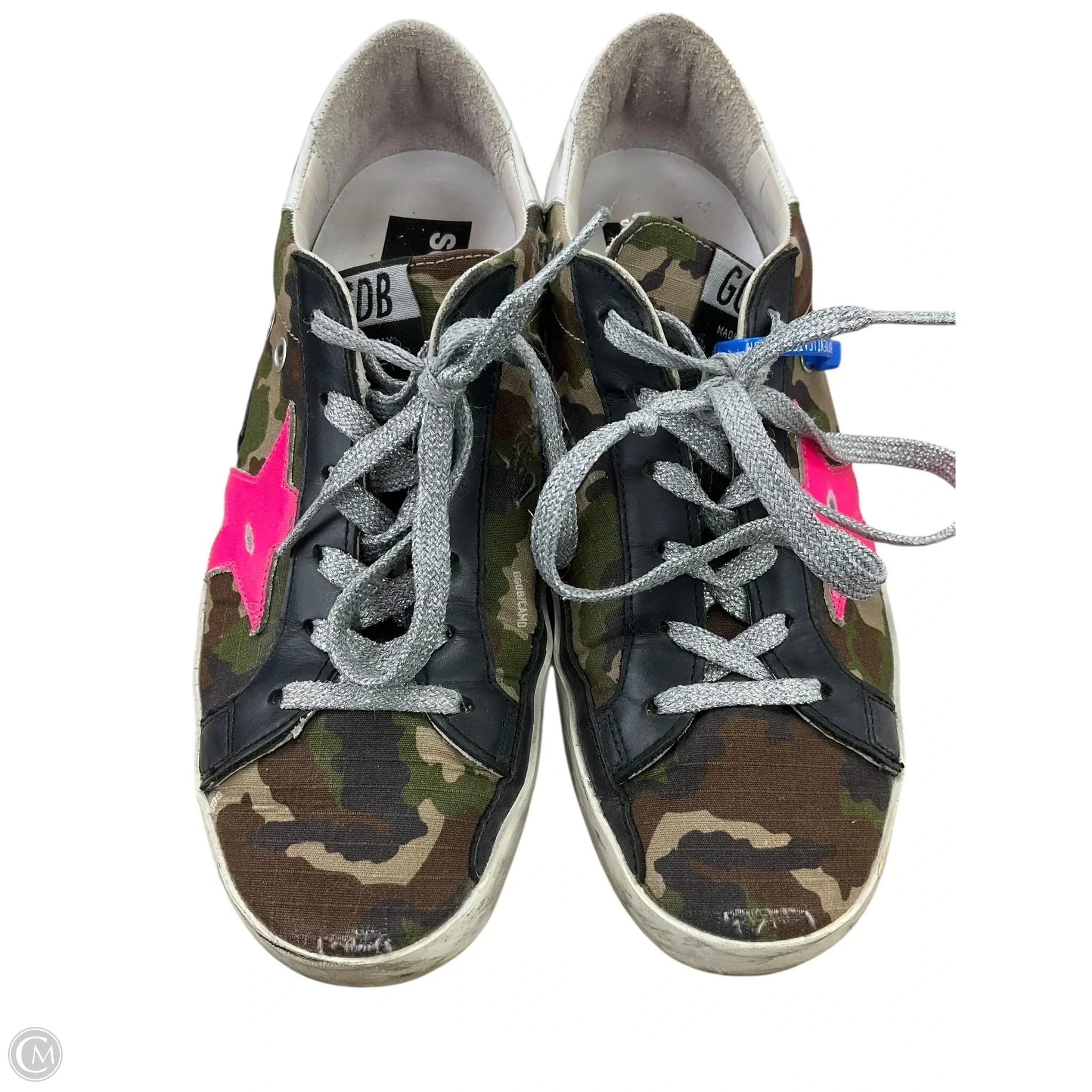 Shoes Luxury Designer By Golden Goose In Multi-colored, Size: 6.5