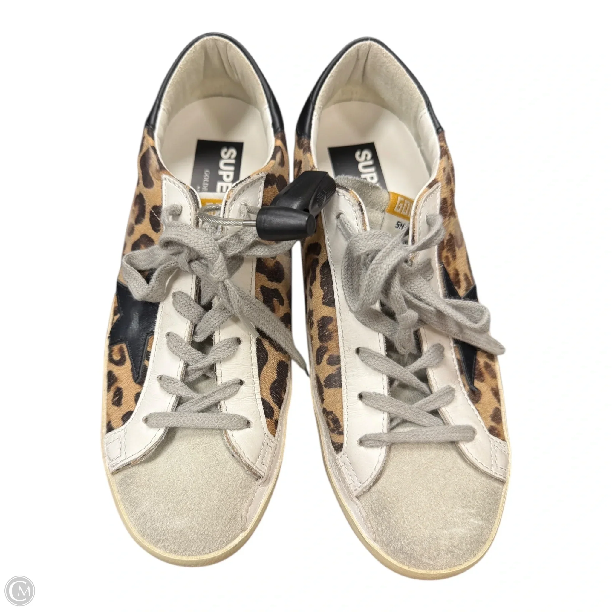 Shoes Luxury Designer By Golden Goose In Animal Print, Size: 6.5