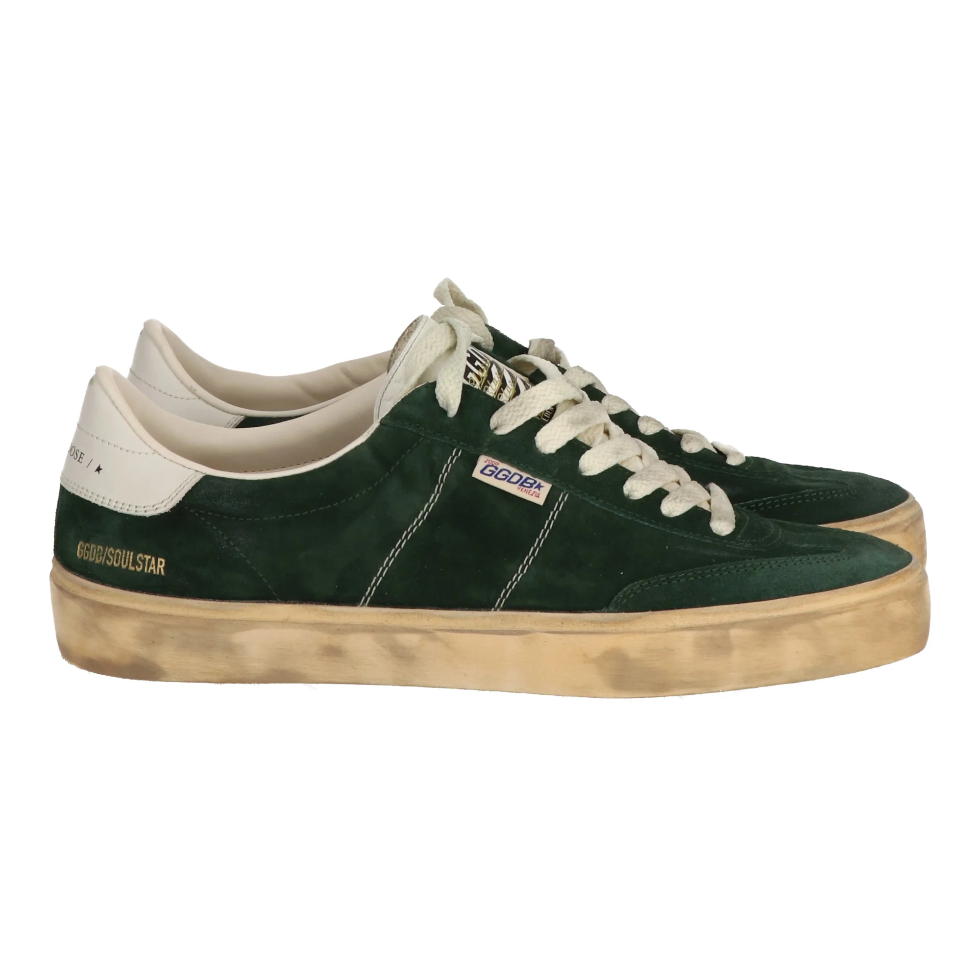 Golden Goose Mens Green Sneaker