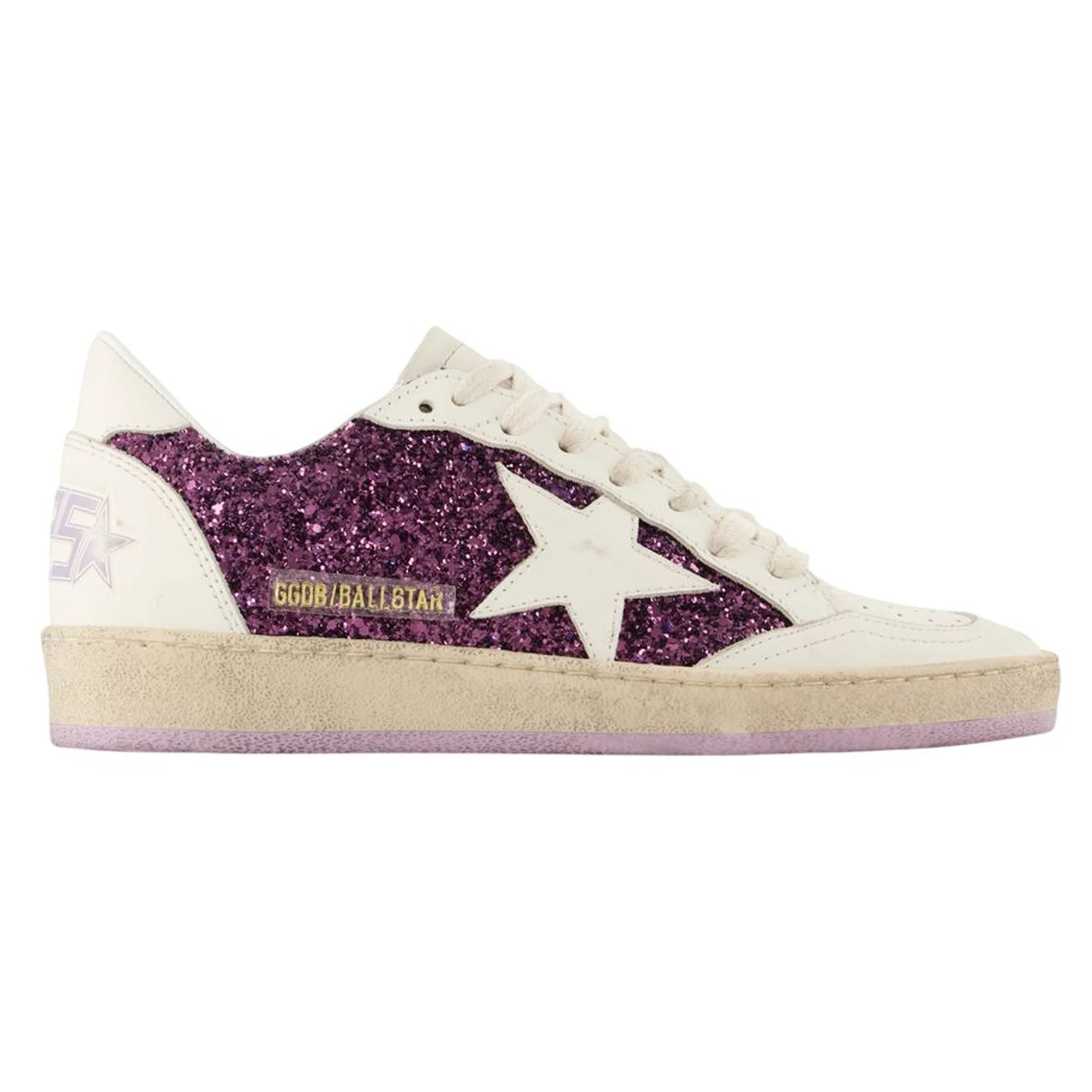 Ballstar Sneakers - Golden Goose Deluxe Brand - Leather - Purple