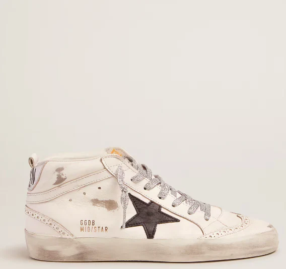 Mid Star with laminated reinforcement and glitter laces