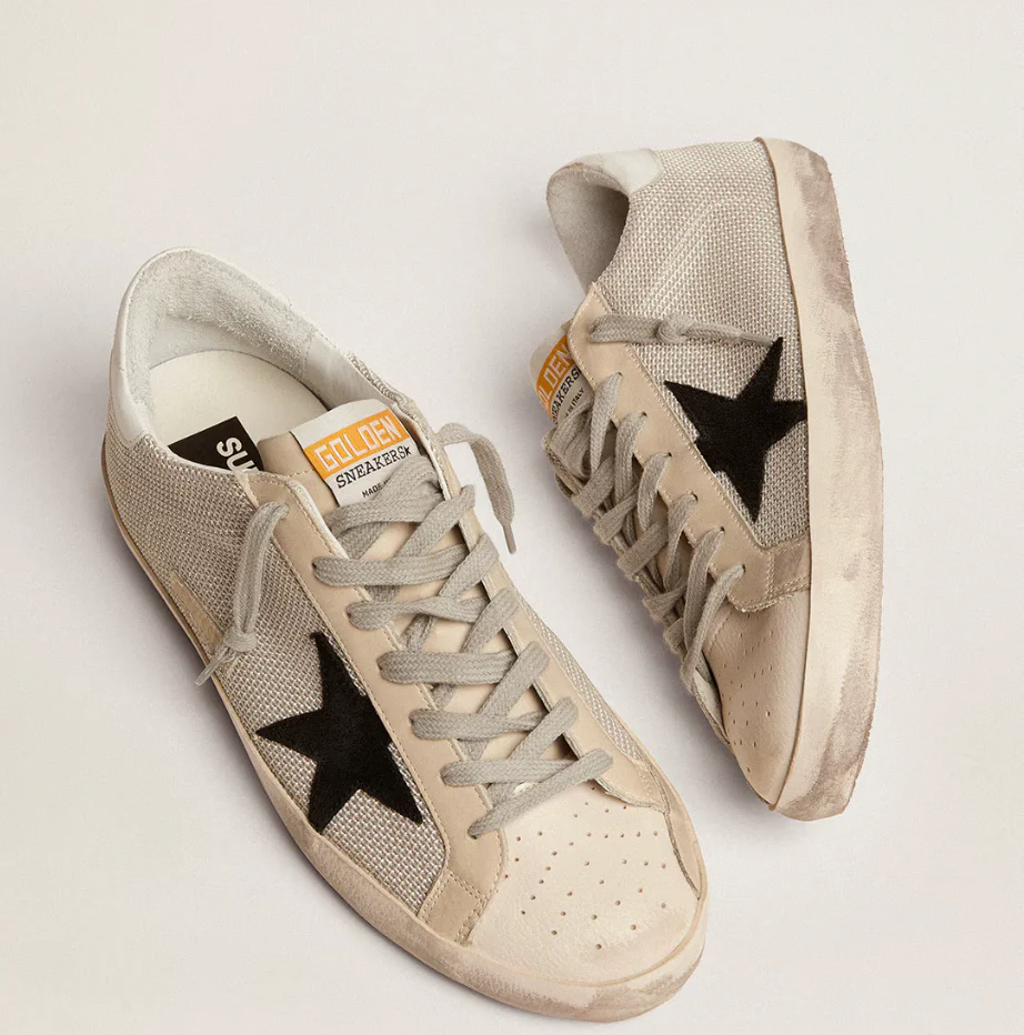 Super-Star in leather