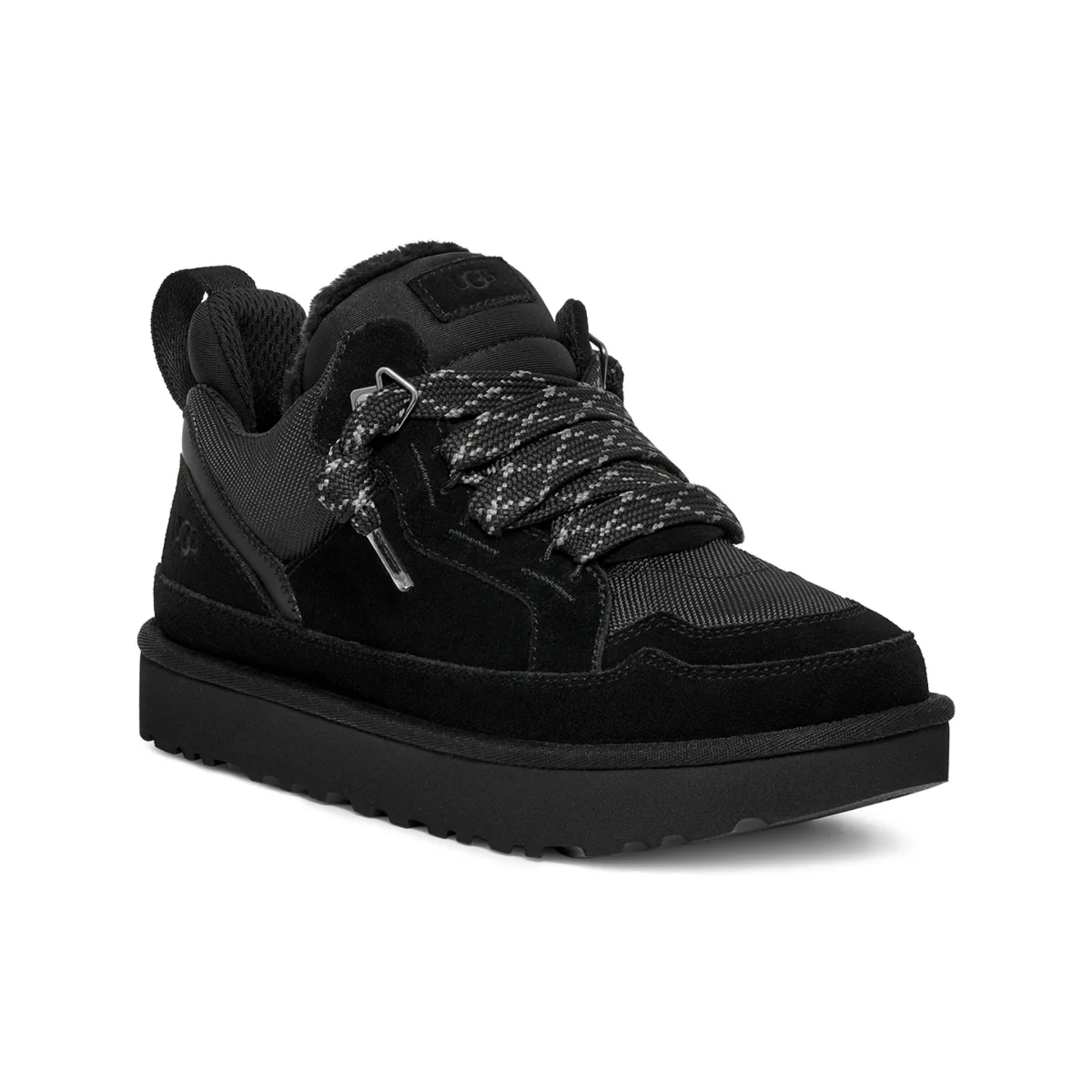 UGG Men's Lowmel Black Suede