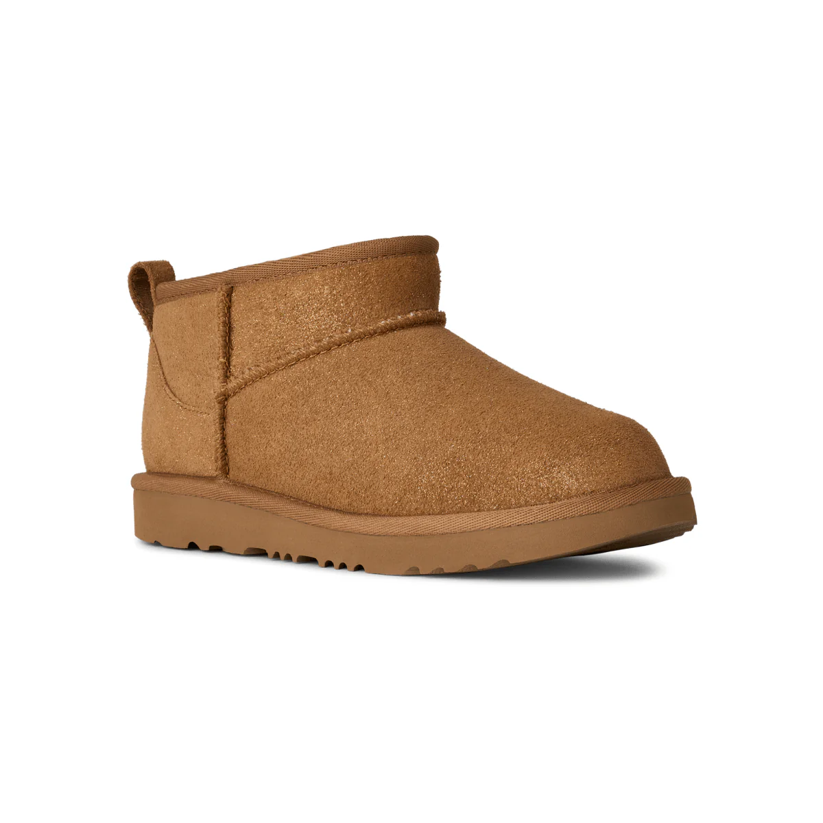 UGG Girls Classic Ultra Mini Dazzle Chestnut