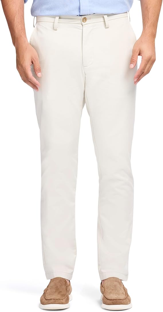 Men's American-style twill cotton straight-leg casual pants