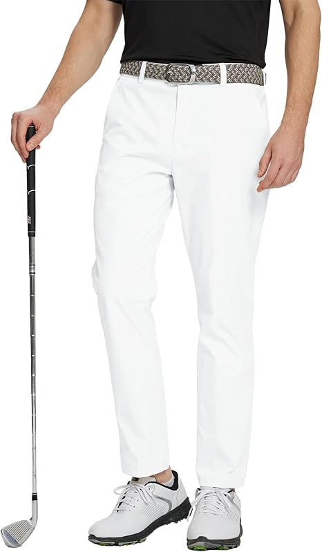 Men's golf trousers, quick-drying fabric, sizes: 30