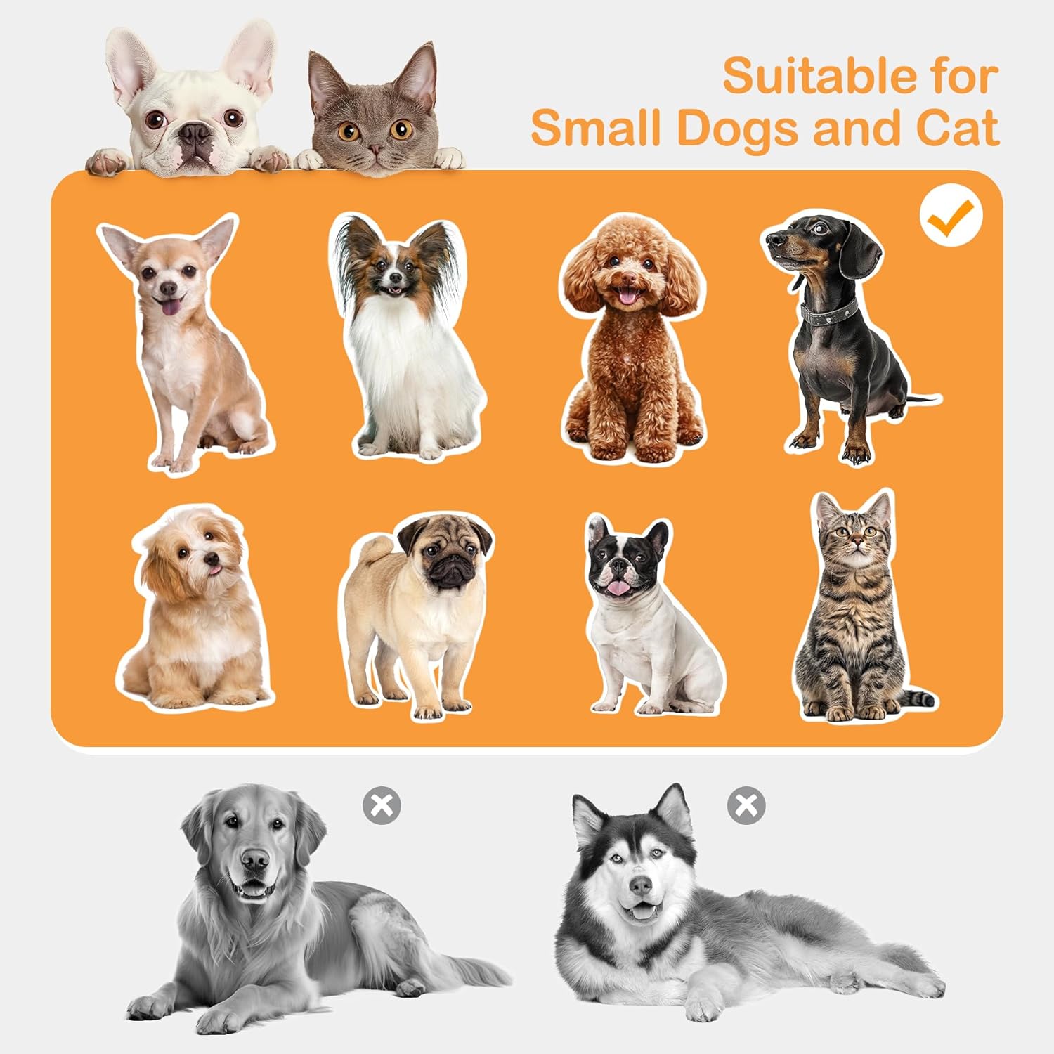 Non Slip Dog Ramp with Seat,Extra Wide Seat Mate Doggie Stairs,Metal Frame Puppy Chair for High Bed Couch Office,Dachshunds Ladder,Washable Cushion Pet Step for Small Old Pets,Cat Ladder Grey