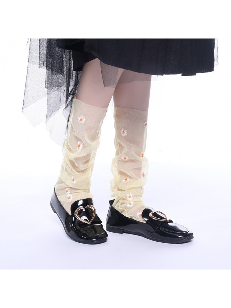 Easy Match Embossed Stockings Socks