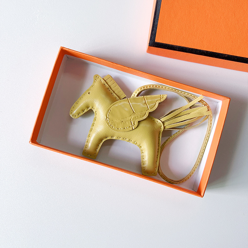 H Hand sewn pony pendant - Artisantouchss