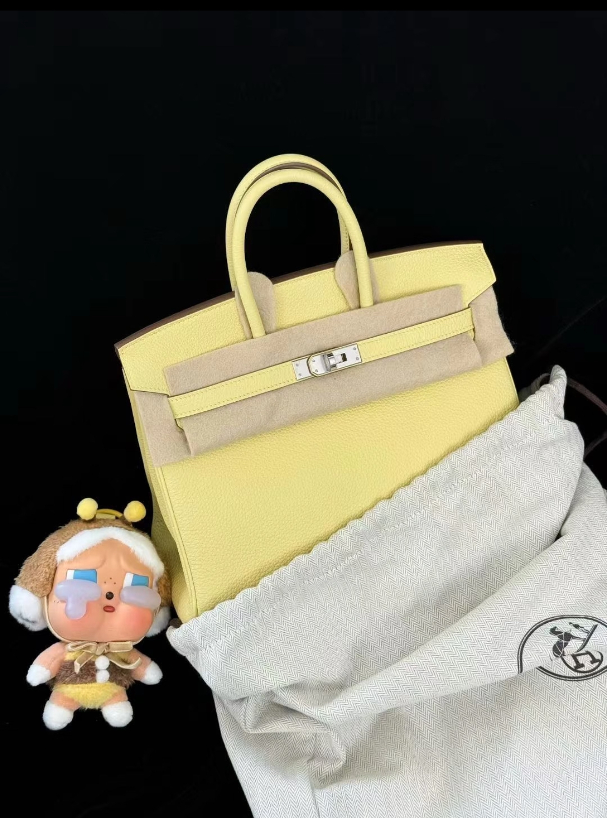 Birkin 25-30 Jaune Poulet EPSON custom - Artisantouchss