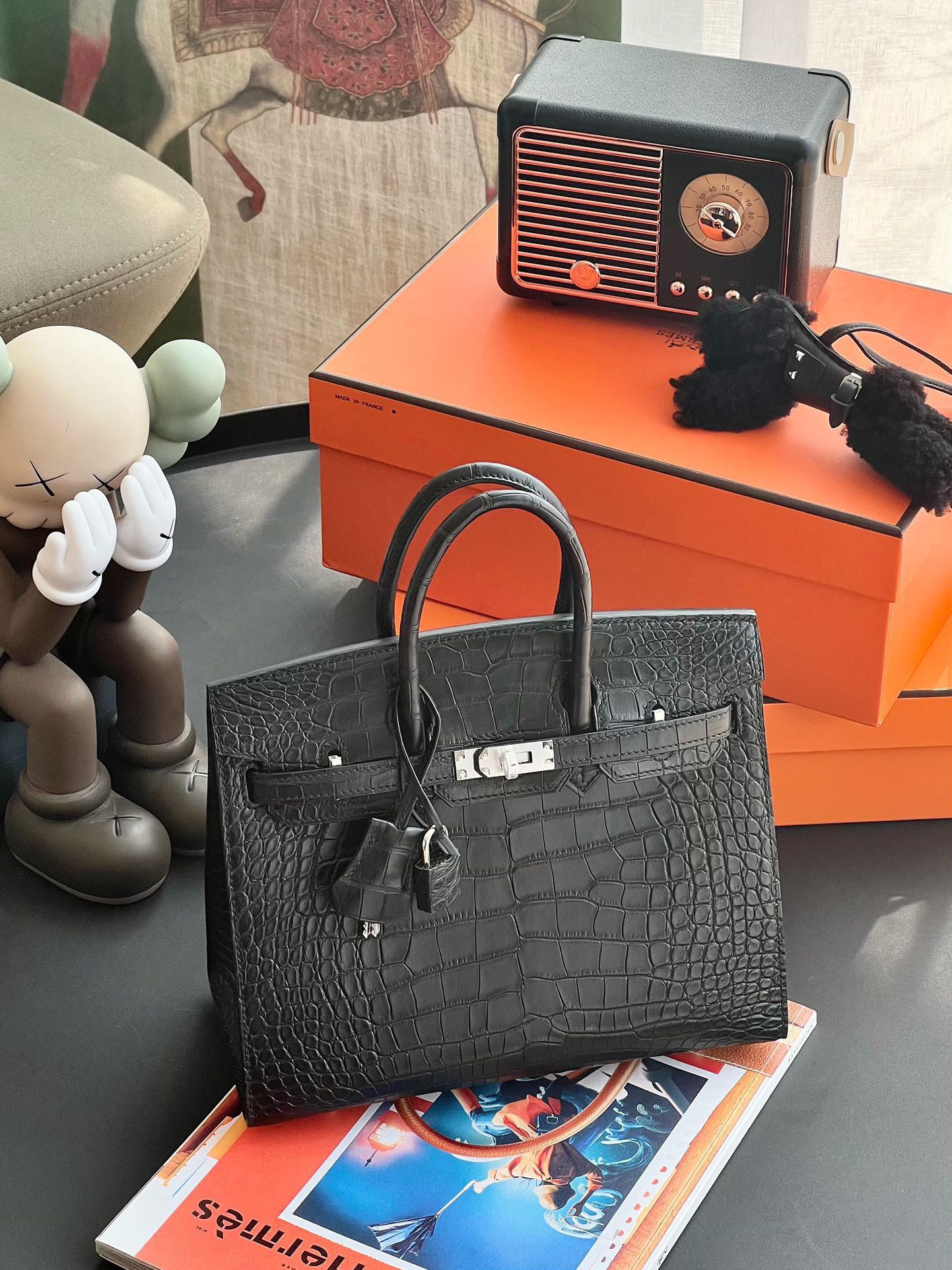 Advanced customization Birkin 25-30 crocodile skin - Artisantouchss