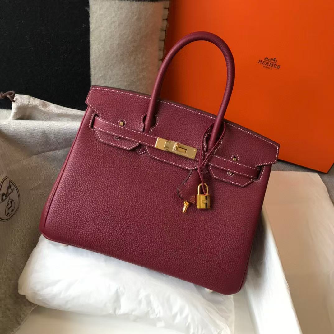 Birkin 25-35cm custom TOGO - Artisantouchss