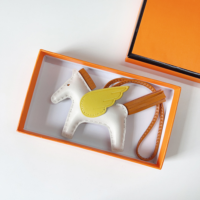 H Hand sewn pony pendant - Artisantouchss