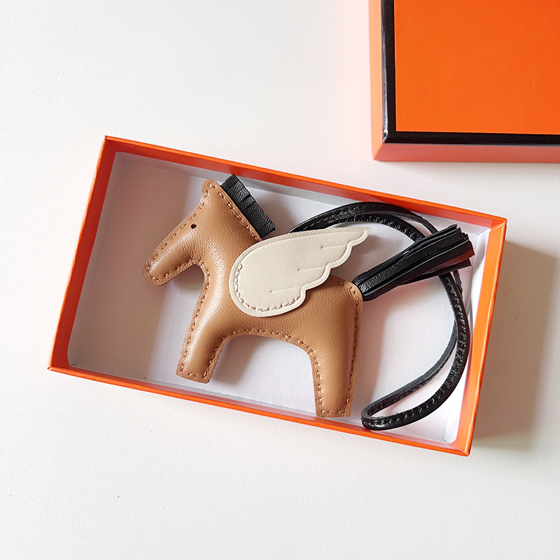 H Hand sewn pony pendant - Artisantouchss