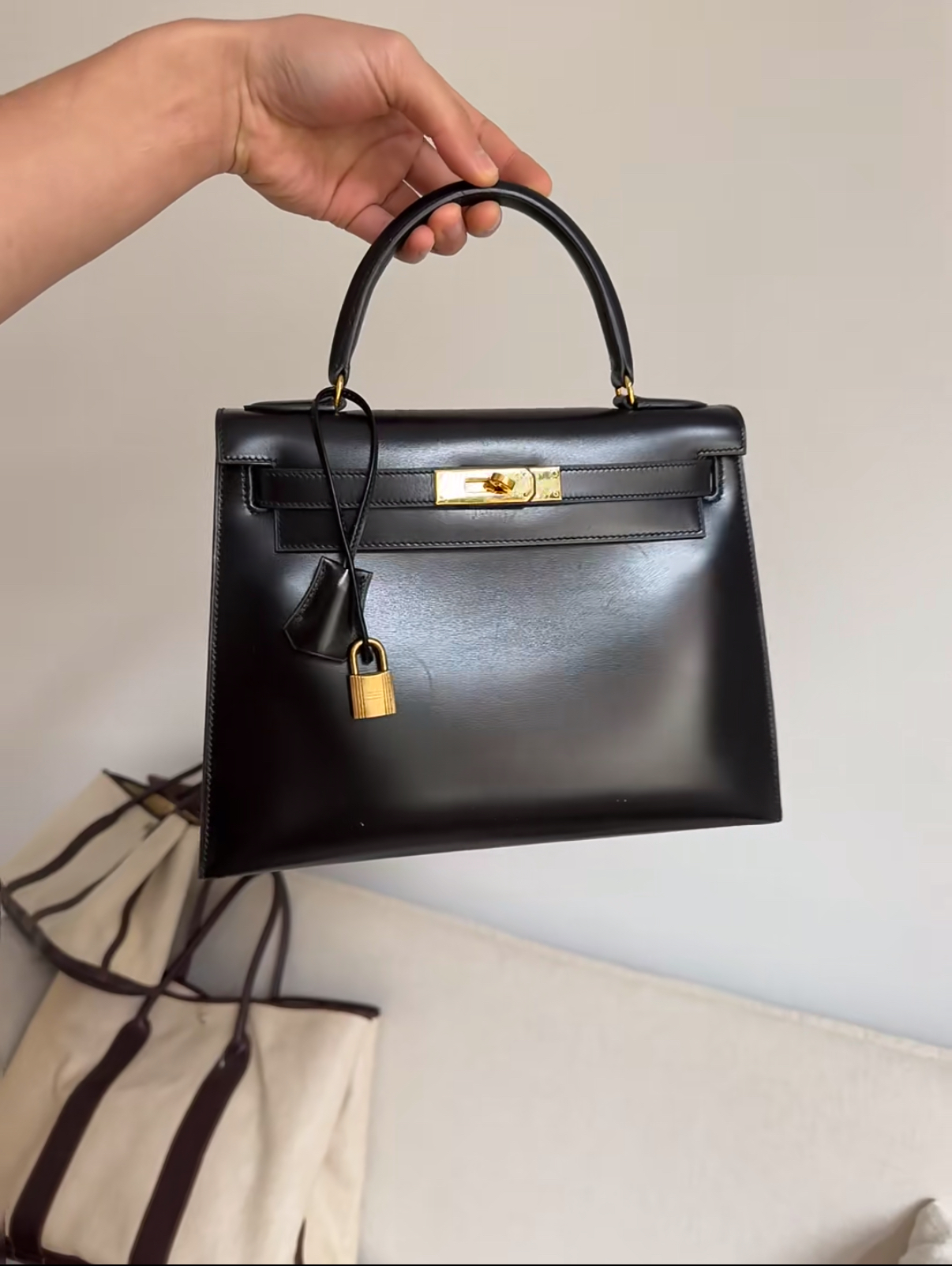 kelly 25-28 BOX leather custom - Artisantouchss