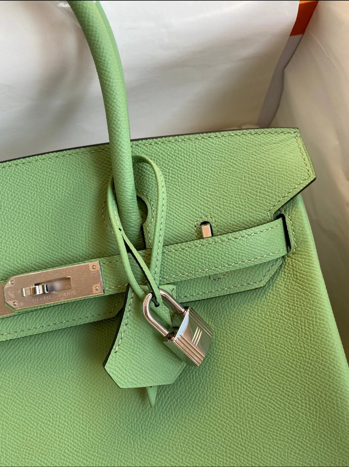 Birkin 25-30cm Vert Avocat 🥑  EPSON custom - Artisantouchss
