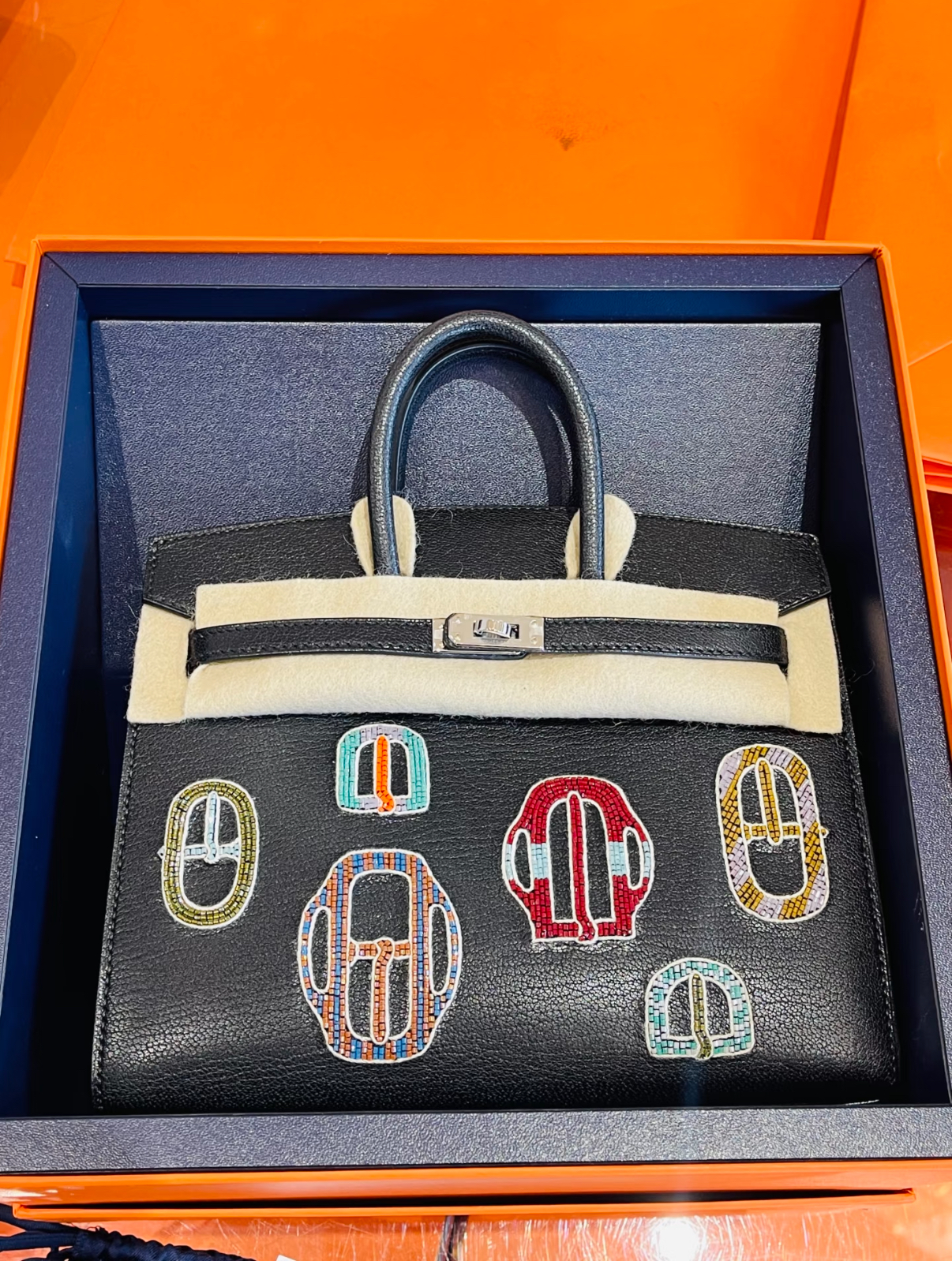 Birkin 20-25 Badge Bag Goatskin - Artisantouchss