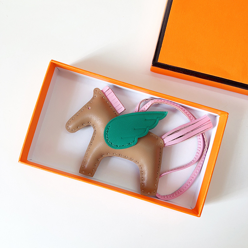H Hand sewn pony pendant - Artisantouchss