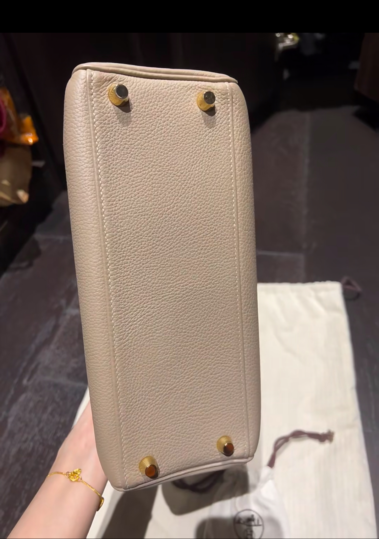 kelly 25 TOGO leather customization - Artisantouchss