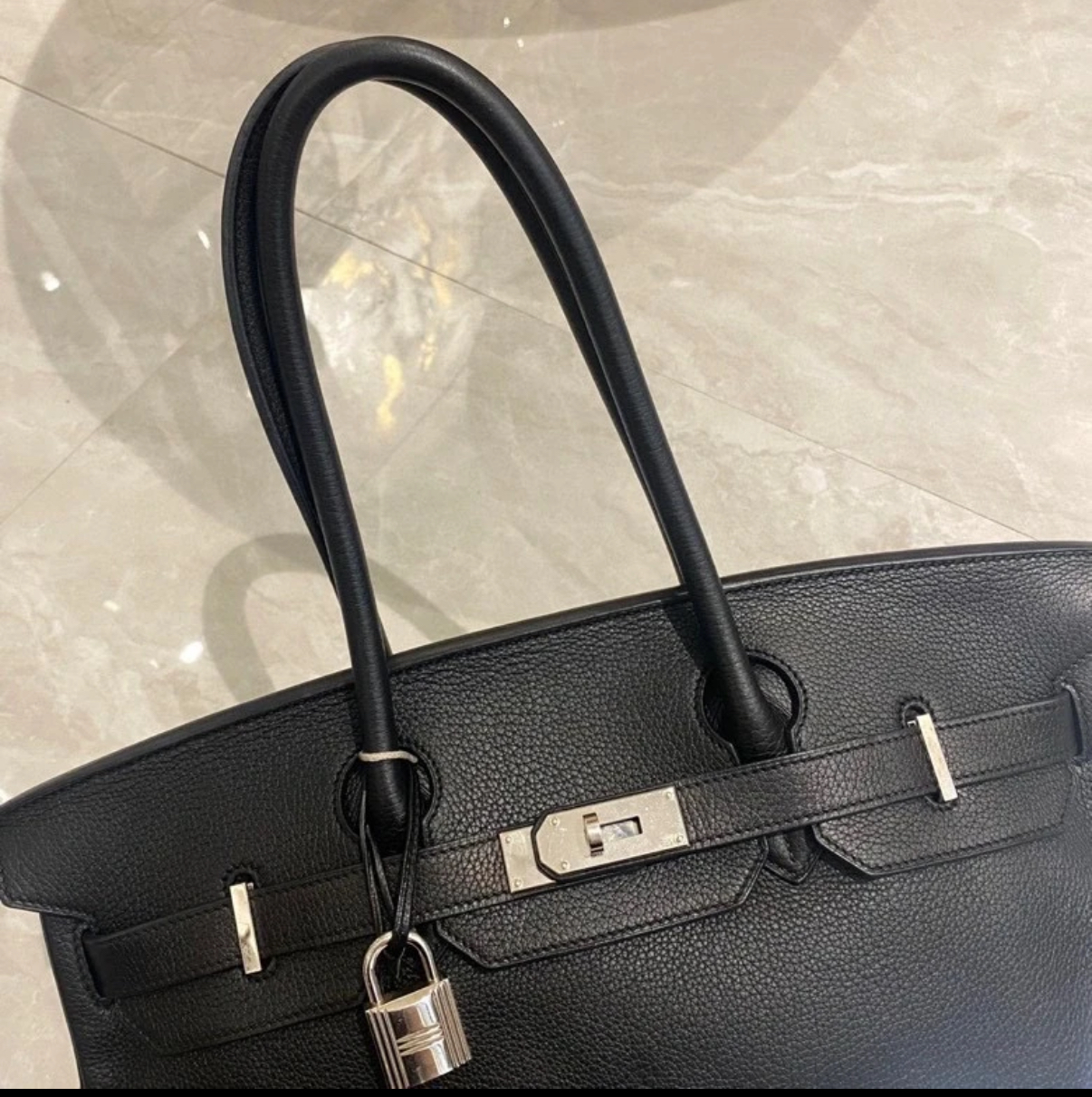 Brikin JPG 29 black silver buckle custom - Artisantouchss