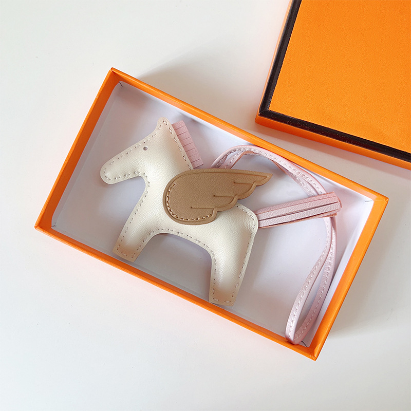 H Hand sewn pony pendant - Artisantouchss