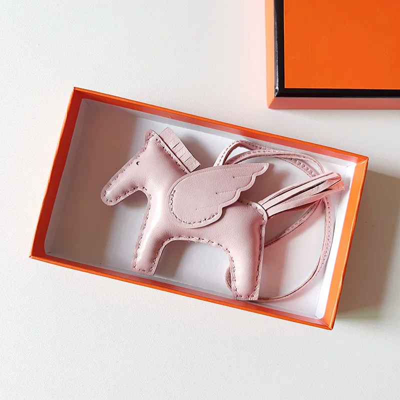 H Hand sewn pony pendant - Artisantouchss
