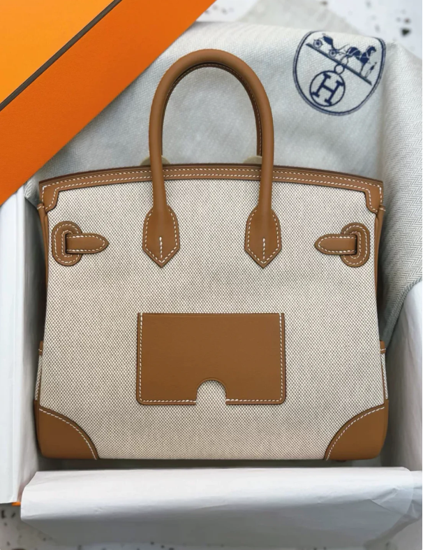 HERMÈS Birkin Cargo 25-35 Gold Swift - Artisantouchss