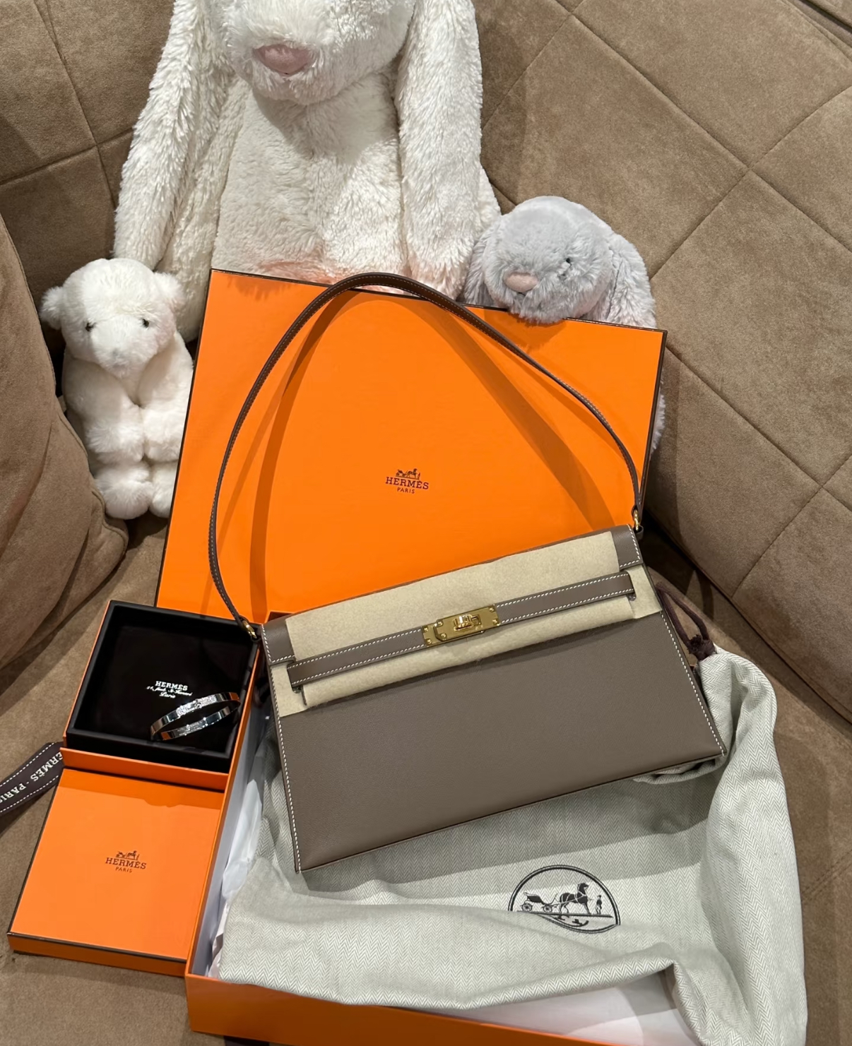 Kelly elan Elephant Gray custom - Artisantouchss