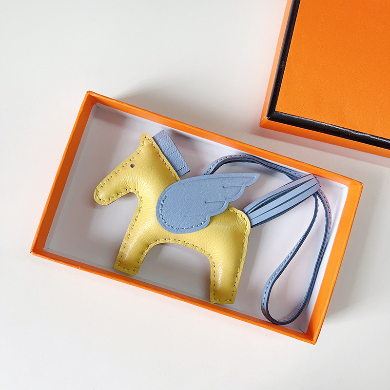 H Hand sewn pony pendant - Artisantouchss