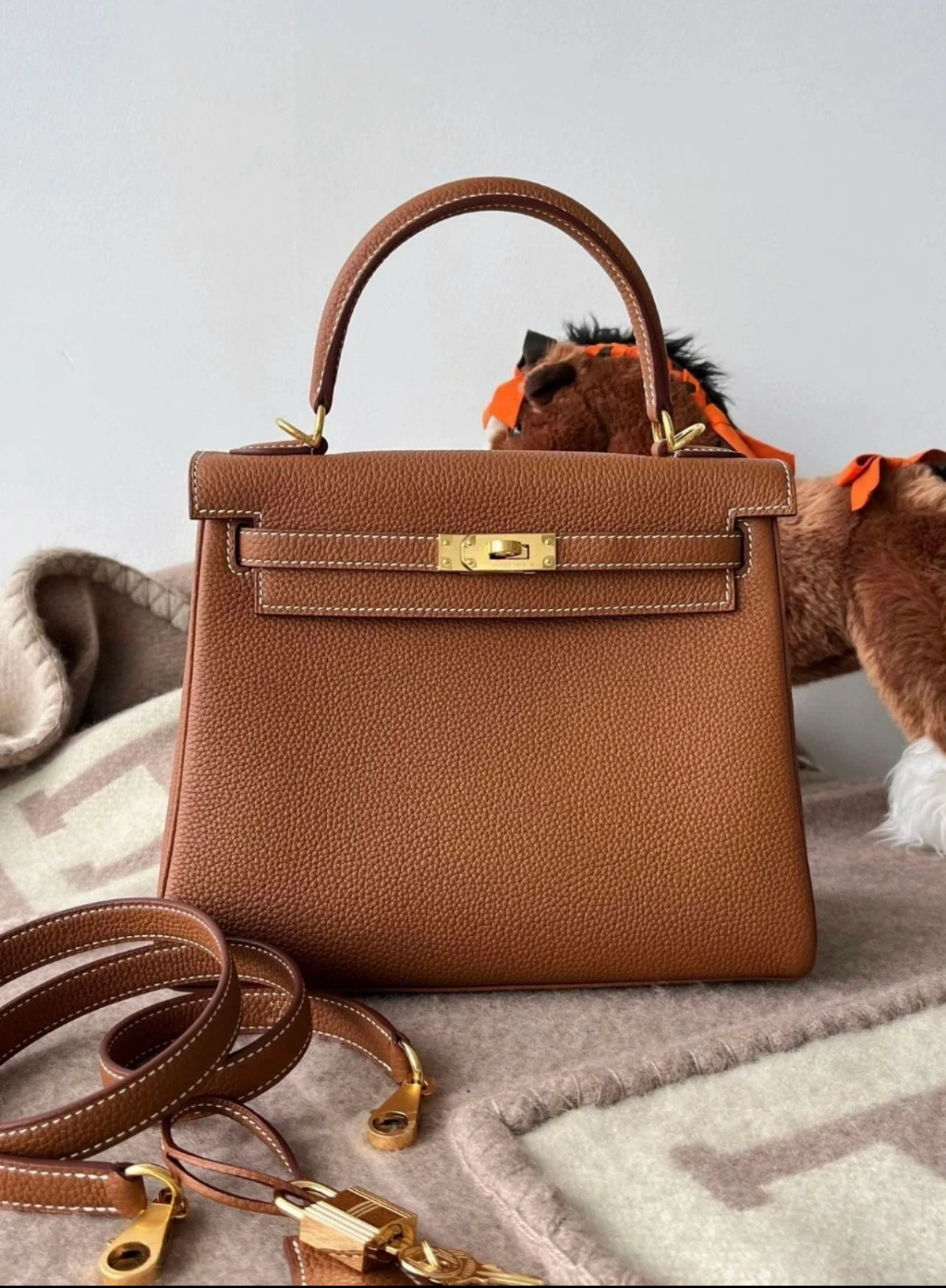 Kelly 35 TOGO Bag Customization - Artisantouchss