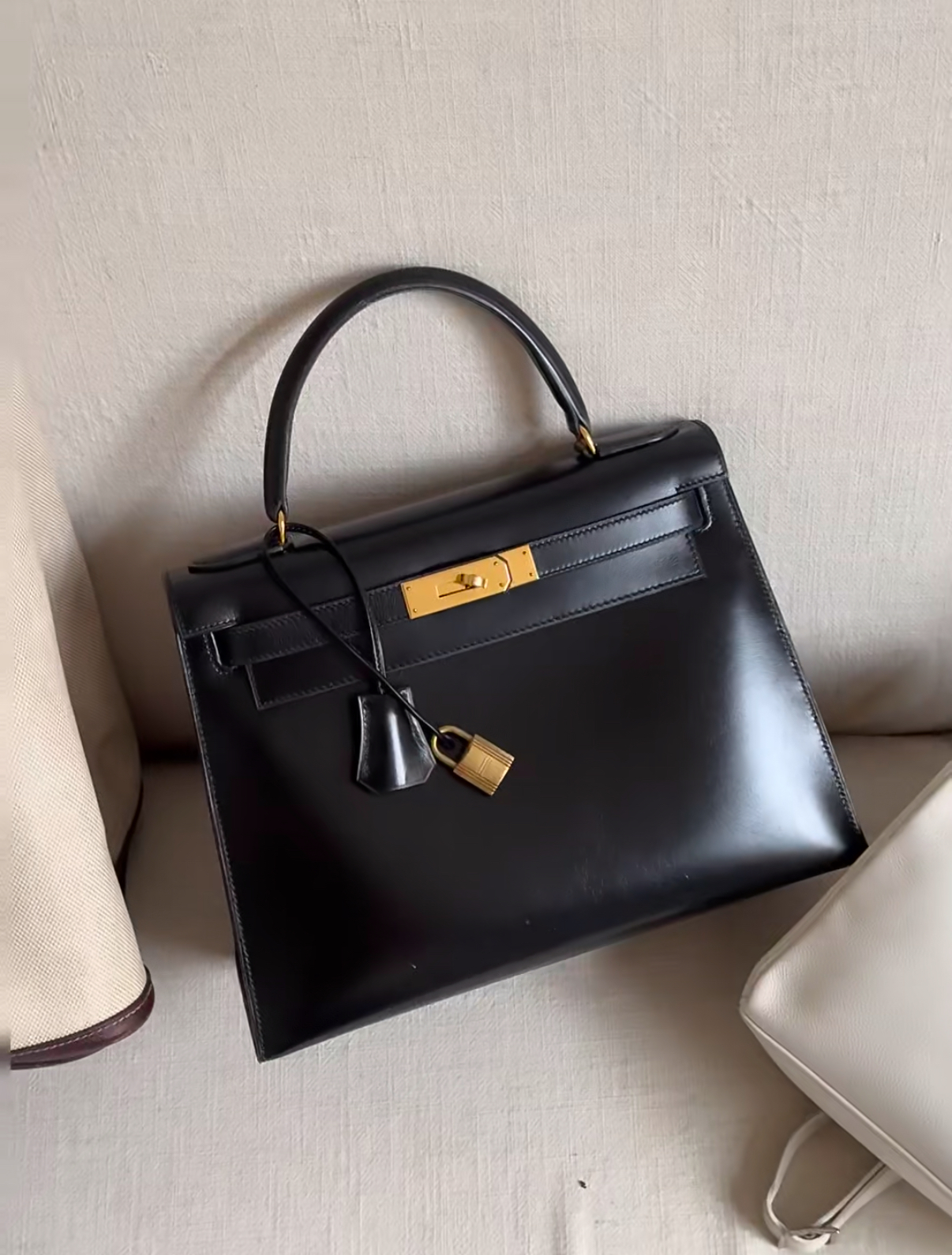 kelly 25-28 BOX leather custom - Artisantouchss