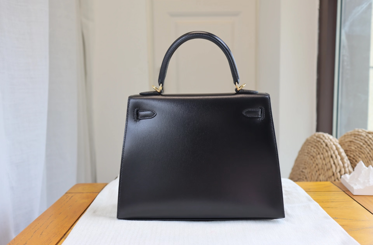 Kelly 25-28 BOX leather gold buckle custom - Artisantouchss